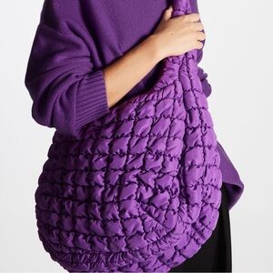 COS Purple Bubble Bag Large